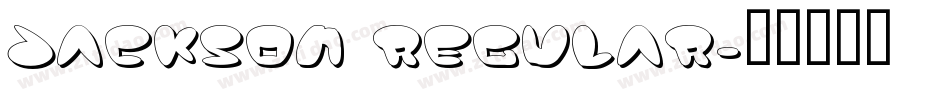 Jackson Regular字体转换